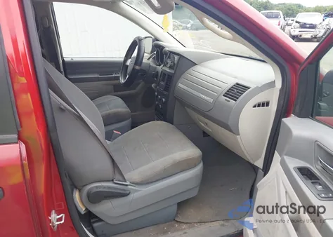 2008 Dodge Grand Caravan Se из США, поврежденный, VIN 1D8HN44H98B107979